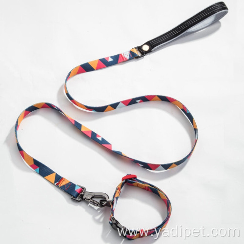 Colorful Dog collar pet collar with soft leather